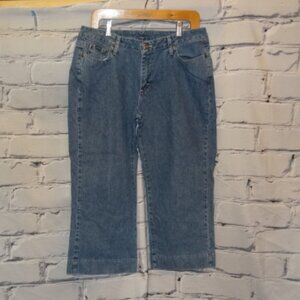 Riders by Lee Blue Capri Jeans, Like New